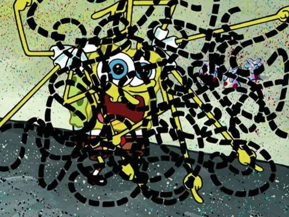 Spongebob's We're not talking about this meme